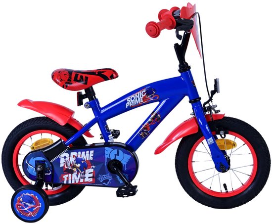 Turbo Crew Kinderfiets - Jongens - 12 inch - Blauw Rood — afbeelding 2