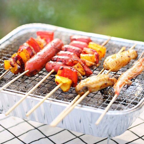 Wegwerp BBQ Grill Compleet - Compact & Klaar voor Gebruik — afbeelding 5