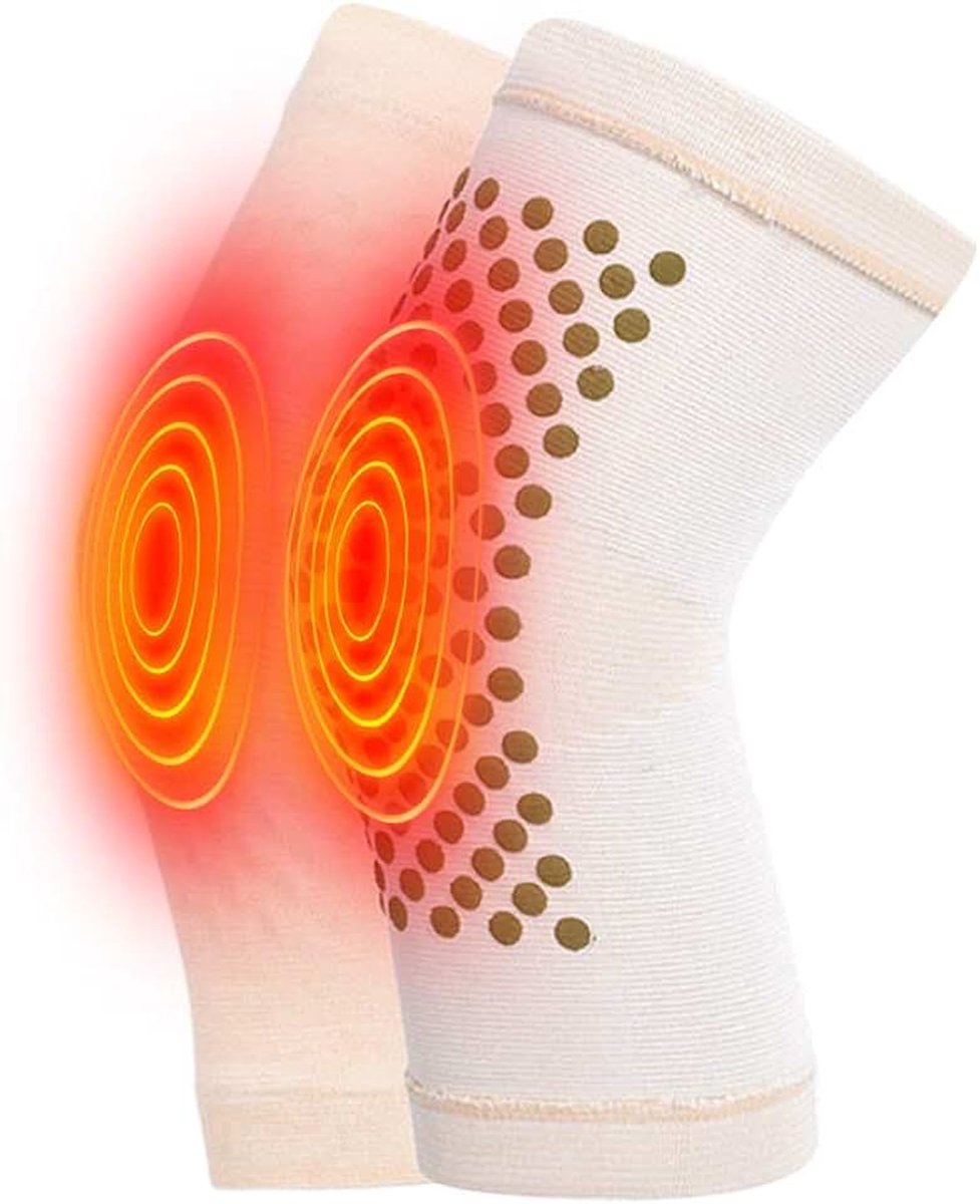 1 paar kniewarmers voor mannen vrouwen, zelfverwarmende kniebrace warme kniebeschermers voor warmtetherapie kniebrace ondersteuning kniebeschermers voor gewrichtspijnverlichting