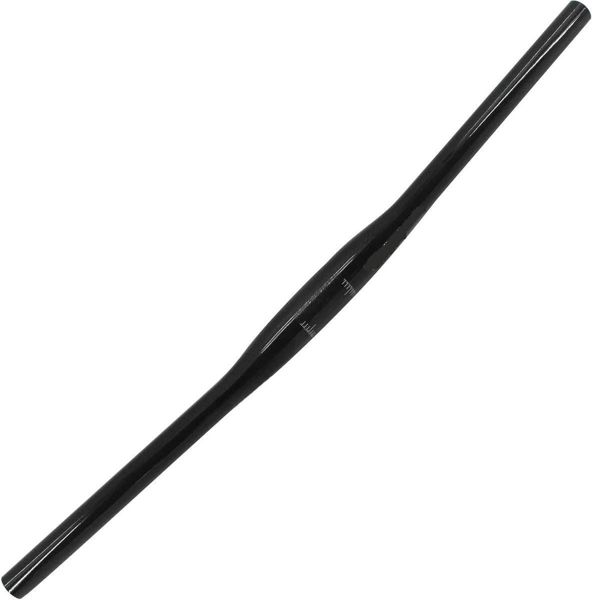 Fietsstuur Carbon - MTB Stuur Racefiets Stuur - Comfortabel Fietsen - Lichtgewicht Koolstofvezel - 620mm - Zwart