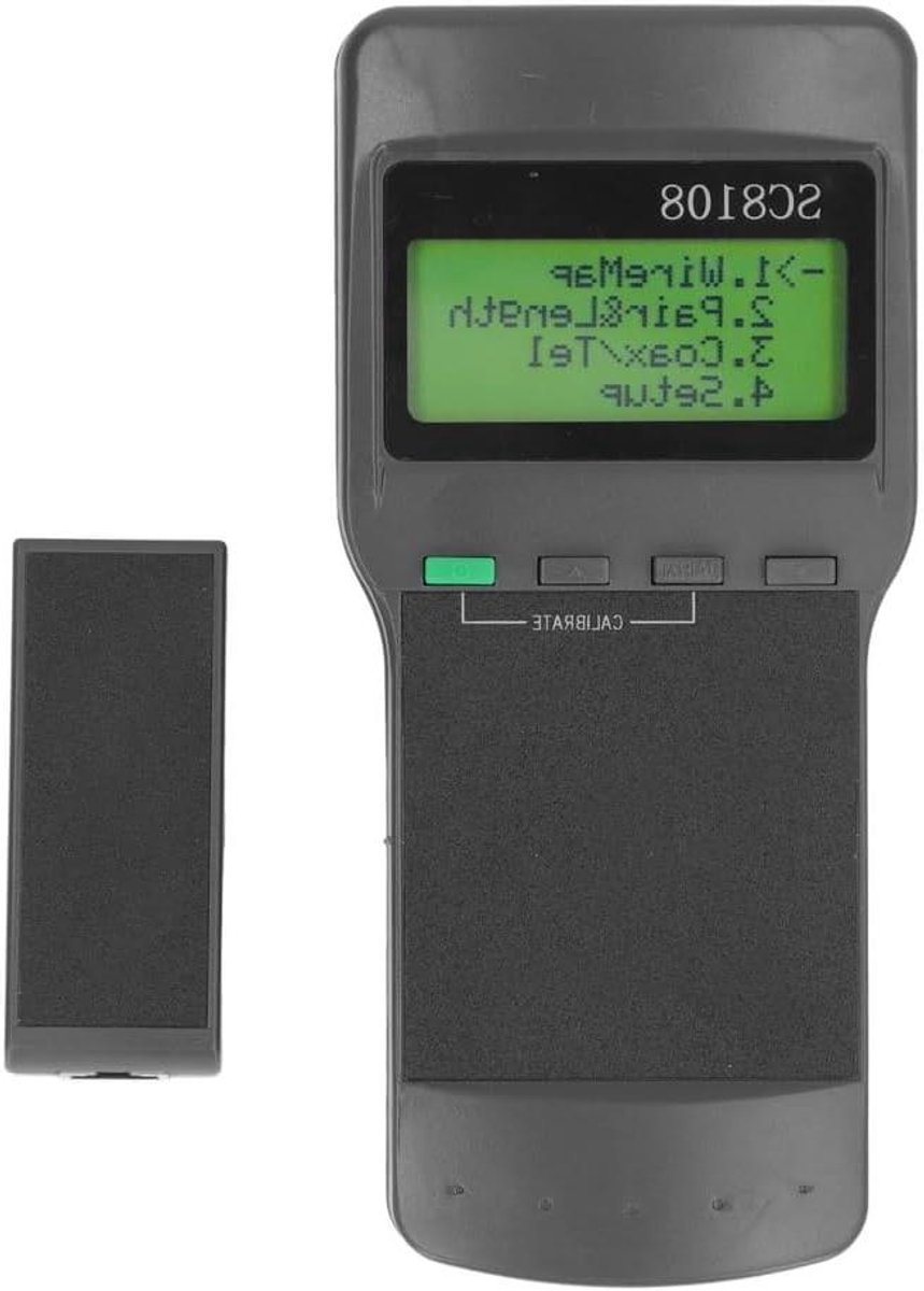 Netwerk Kabel Tester - Kabelmeter Breekpunt Detector - Netwerken Testen - 97% Nauwkeurigheid - 1350m Bereik - Grijs