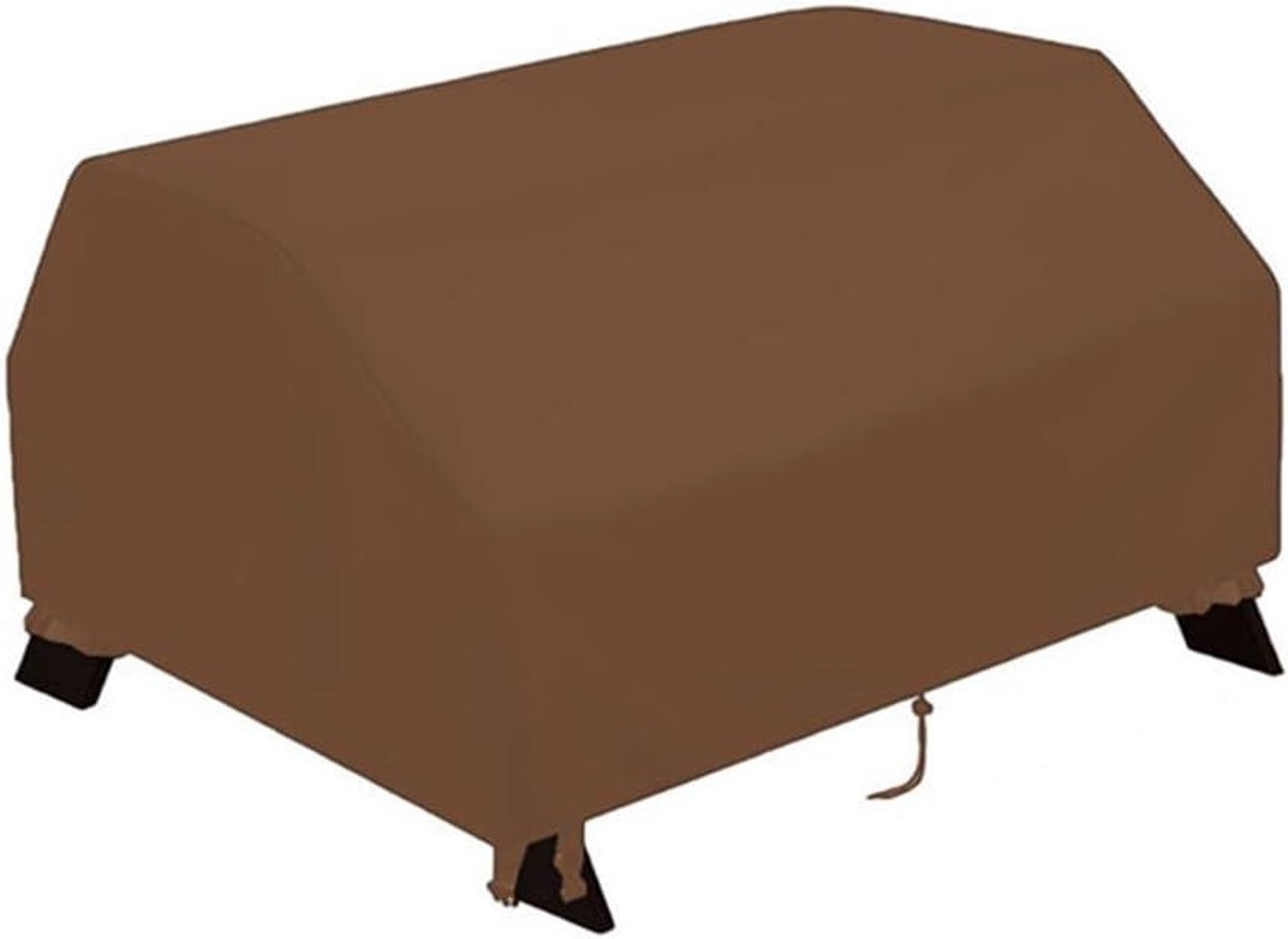 Picknicktafelhoes Waterdicht - Tafelkleed Buiten - Bescherming Tafel - Winddicht Ontwerp - 102 x 102 cm - Grijs