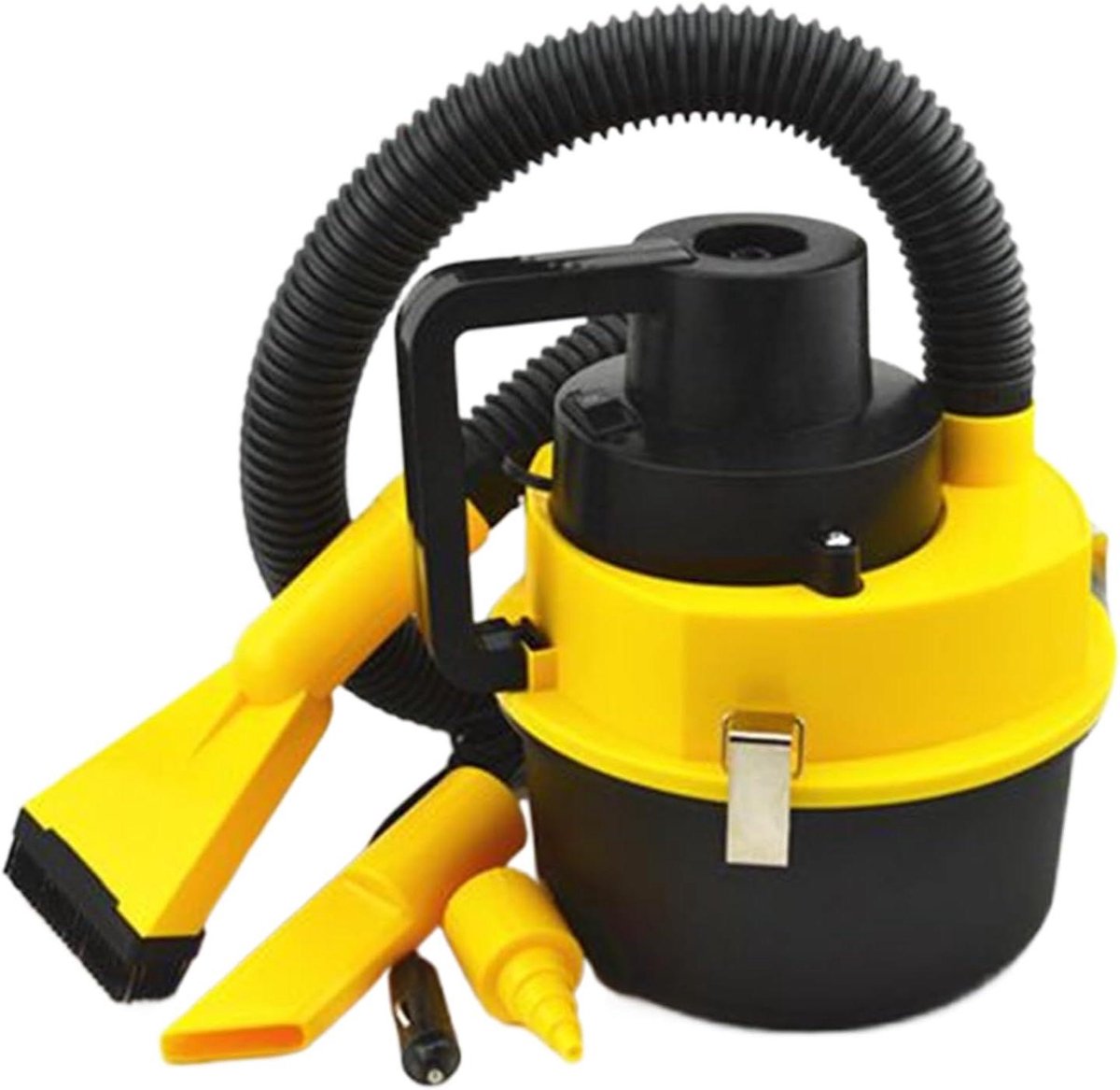 Auto Stofzuiger - Handstofzuiger - Auto Interieur - Nat en Droog - 90W Vermogen - Veelkleurig