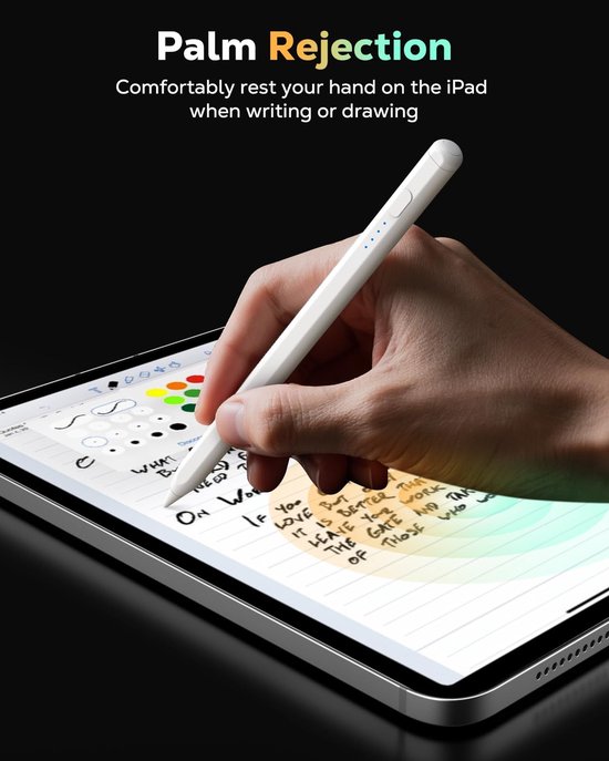 Dailygoods - Styluspen voor iPad met Tilt Sensing en Palmafwijzing — afbeelding 4