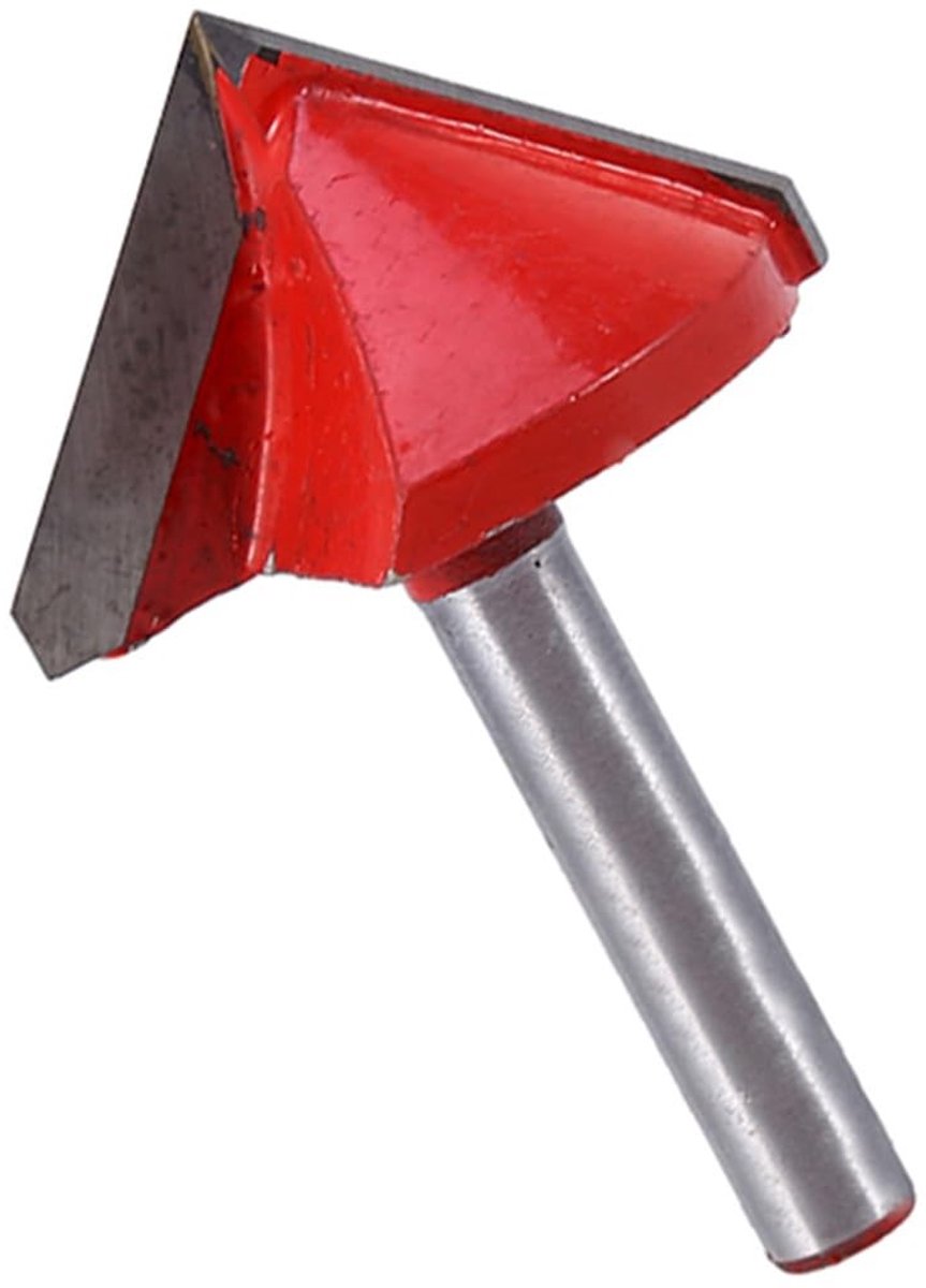 Inovra - V-groef Scherpt Beetje - Frezen Randbehandeling - Stevige Legering - 6*32mm - Gravure Routerbeetje - Geschikt voor Houtbewerking