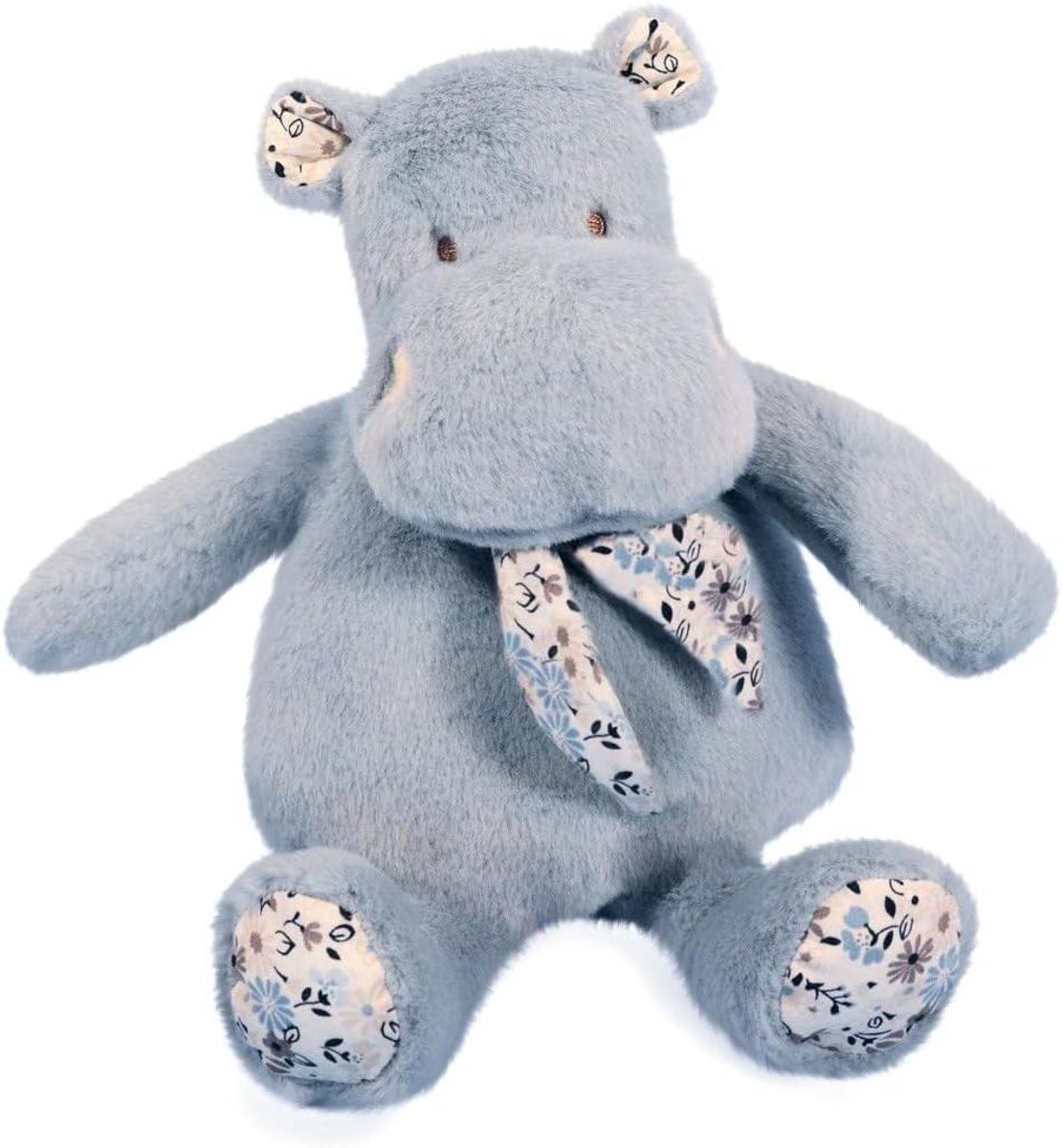 Pluche Dier - Zacht Beest - Knuffelen Spelen - Zacht Micro Piqué - 22 cm - Blauw