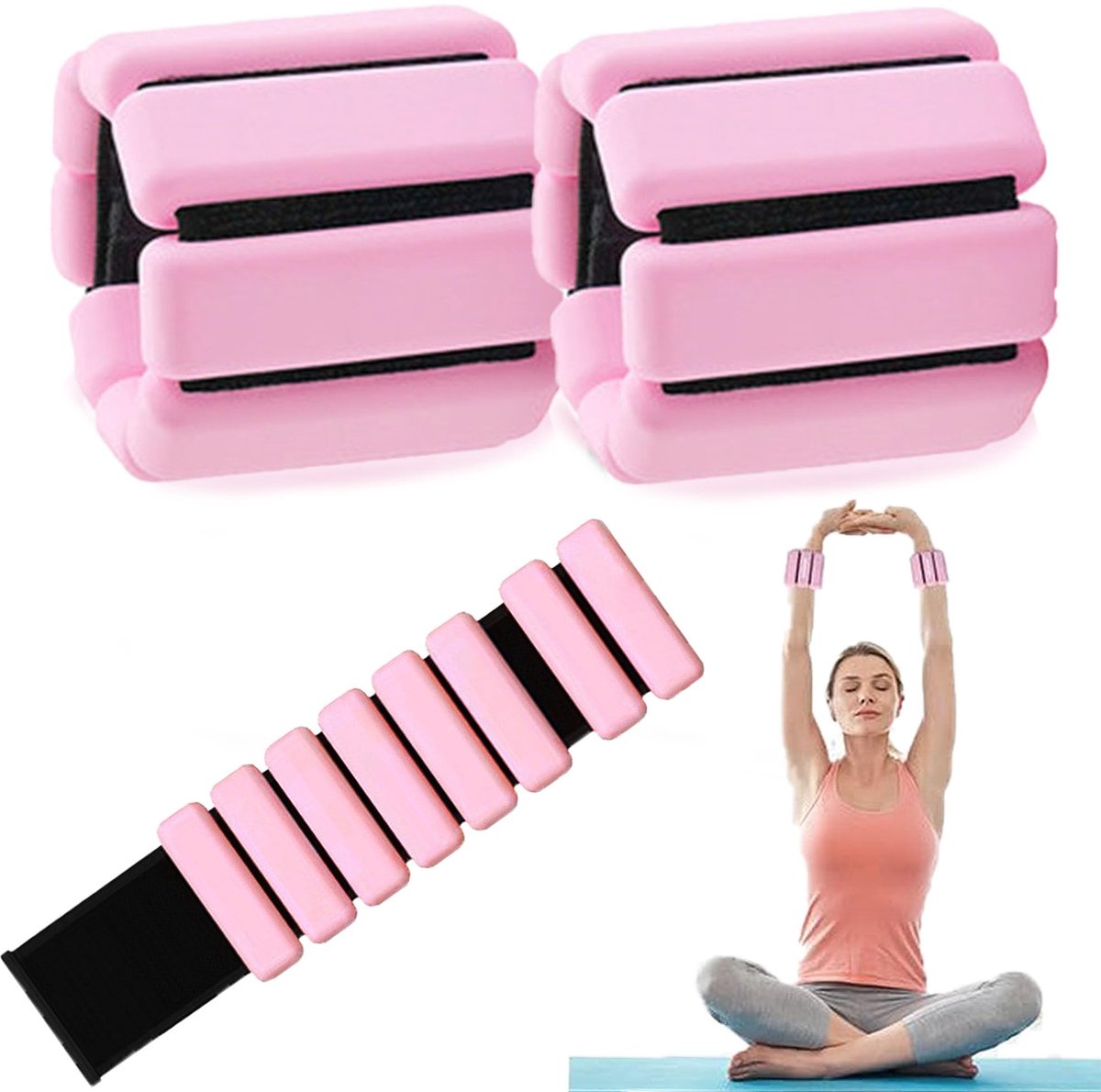Gewicht Draaiband Enkelgewicht Set Heren en Vrouwen Armband Sport Fitness Gewicht Draaiband Running Gym Gewicht Draaiband Verstelbare Polsgewicht Draaiband