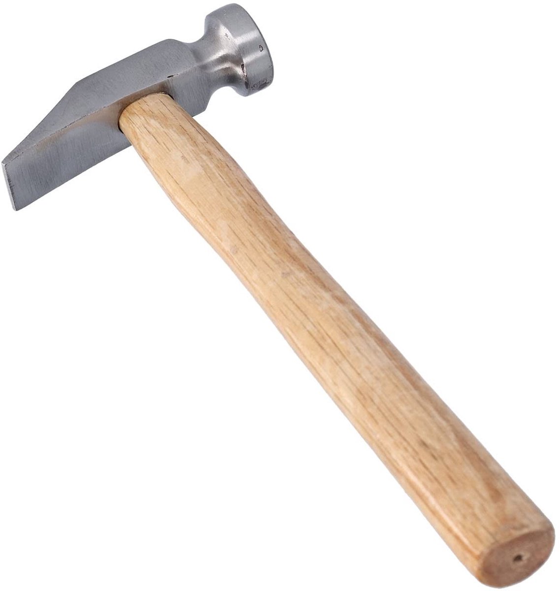 Inovra- Hamer 25 cm - Stalen Hamer - Houten Handgreep - Ergonomisch Ontwerp - Ambachtelijke Productie - Schoenreparatie - Schoenhamer