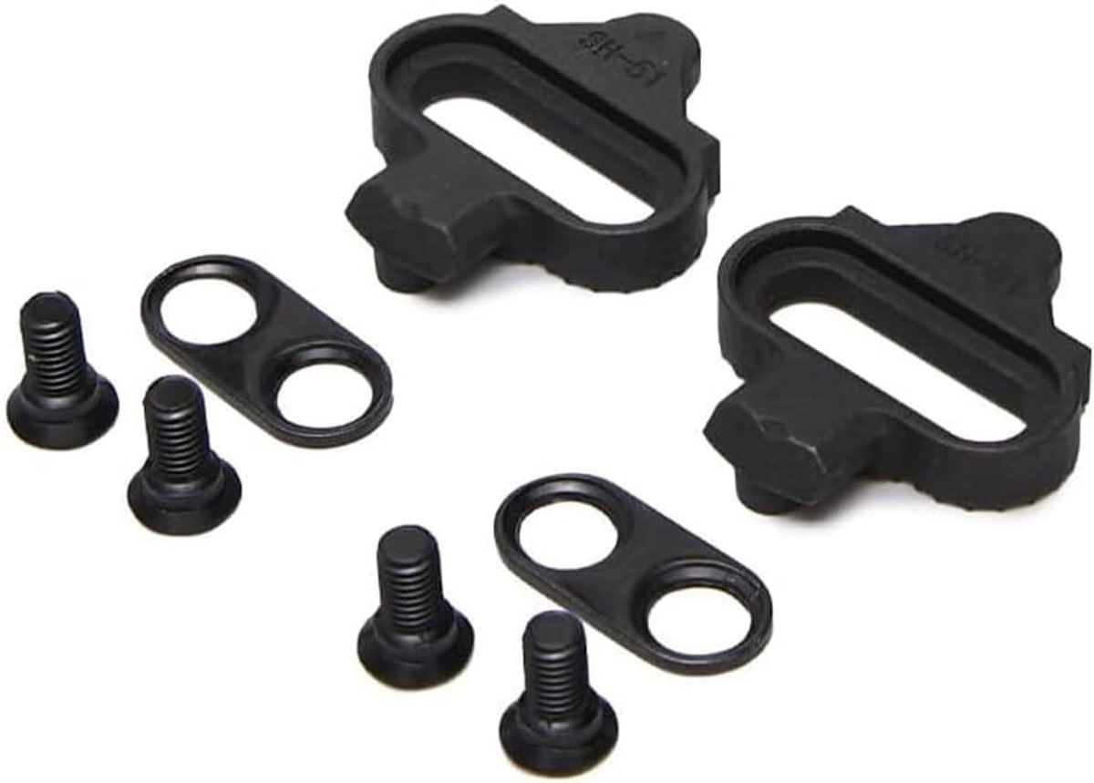 Complete Snijset voor Fietspedalen, SPD Compatibele Pedalplaten, Accessoires voor Mountainbike en Indoor Fietsen, Geschikt voor Mannen en Vrouwen