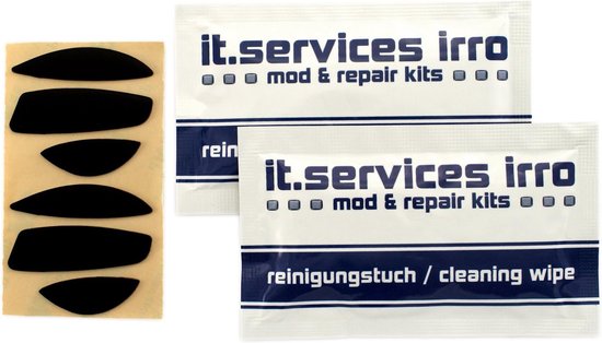2 Sets Muisglijders PTFE Vervanging voor Gaming Muis - Geschikt voor Diverse Modellen van Merkloos — afbeelding 4