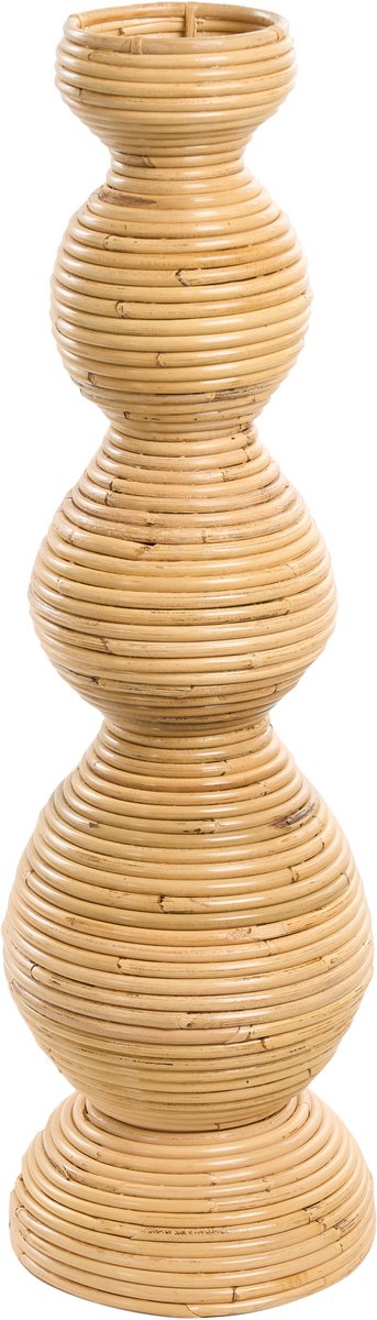 GERACE - Decovaas - Natuurlijk - 70 cm - Rotan