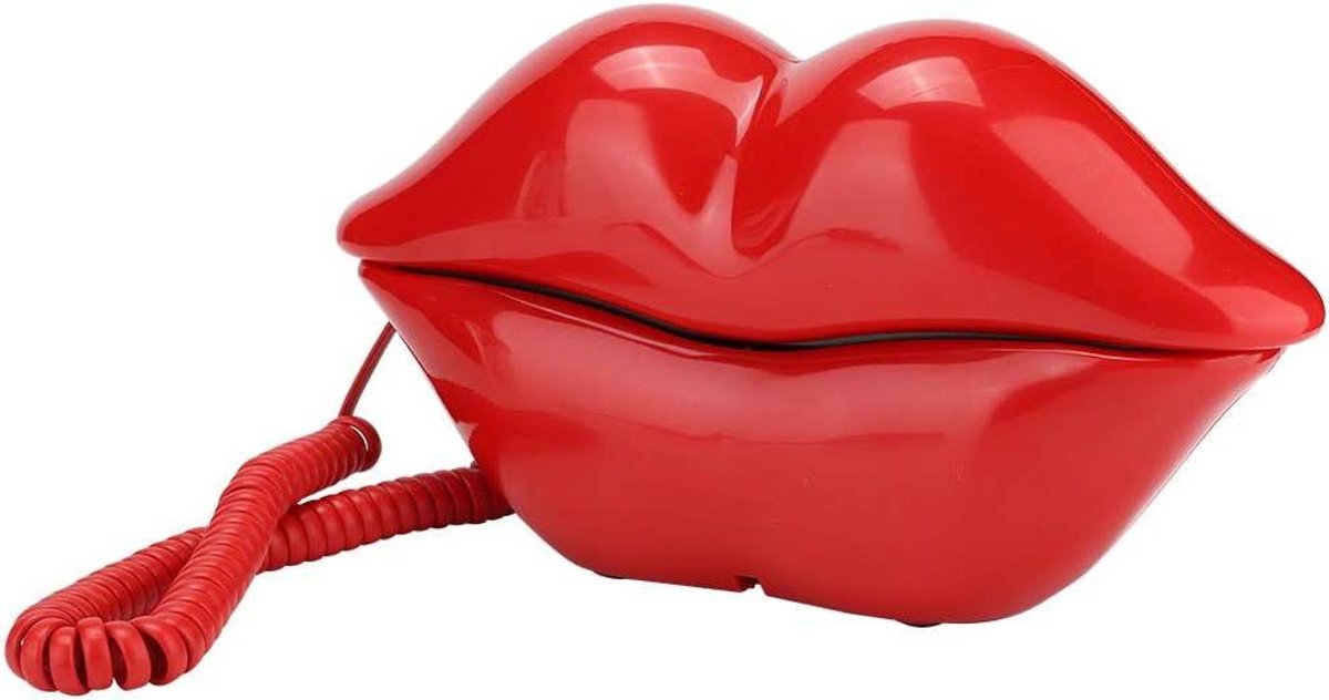 Vaste Telefoon - Leuke Vorm - Duidelijk Bellen - Modieus Huishoudartikel - Niet Van Toepassing - Rood