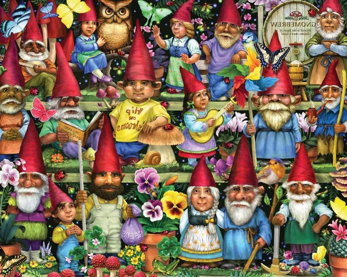 Kerstpuzzel 1000 stukjes - Legpuzzel - Ontspanning - Gemaakt van gerecycled materiaal - 76 x 61 cm - Multicolor