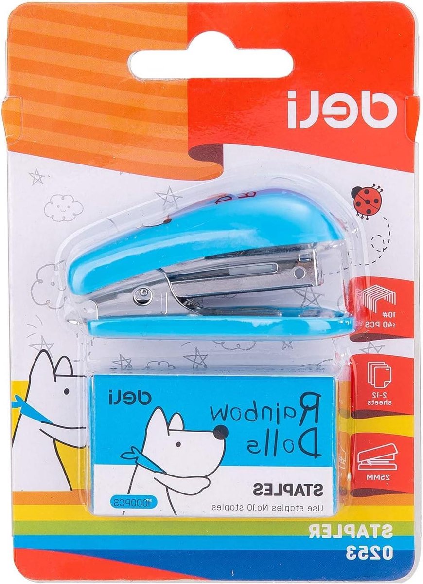 Mini nietmachine - Compact nietapparaat - Papier organiseren - Dun en stijlvol design - Tot 10 vel - Diverse kleuren