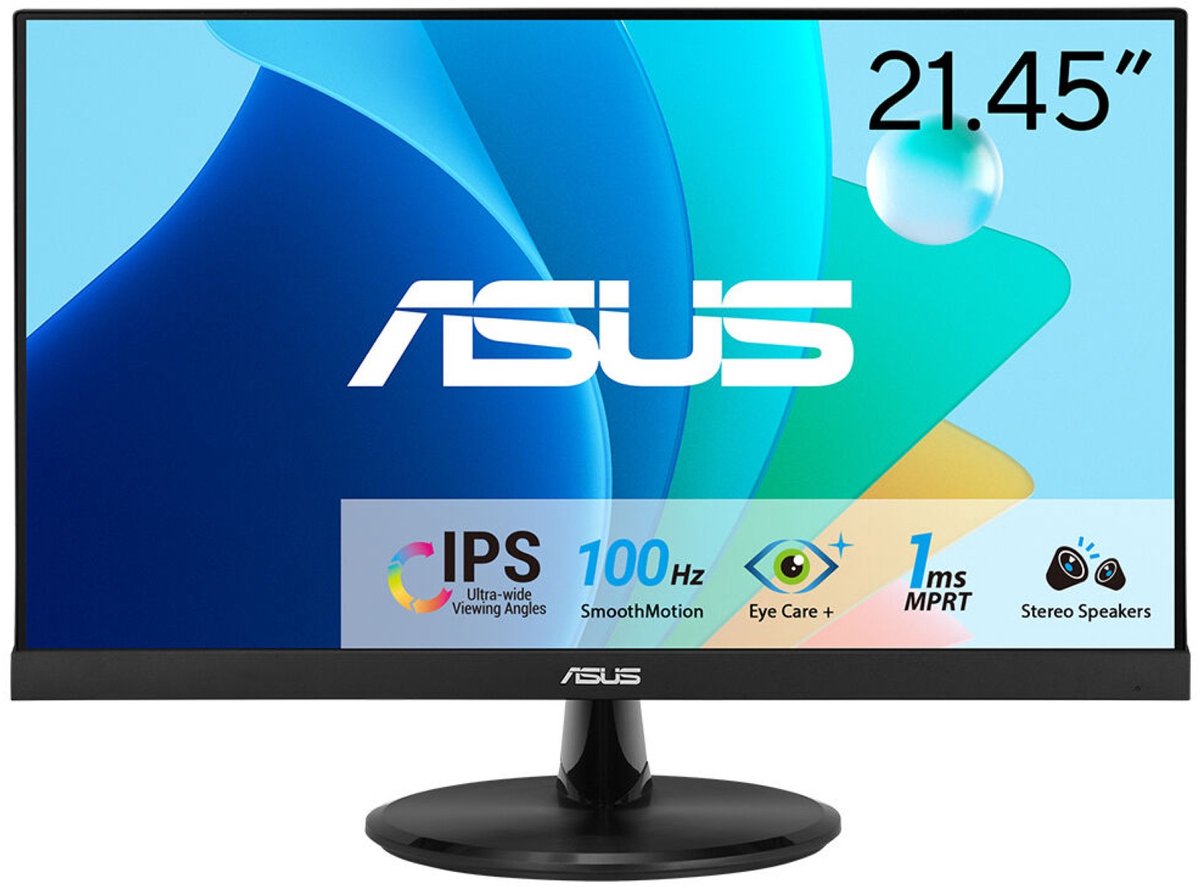 ASUS EyeCare VP229HF computer monitor 54,5 cm (21.4") 1920 x 1080 Pixels Full HD LED Zwart