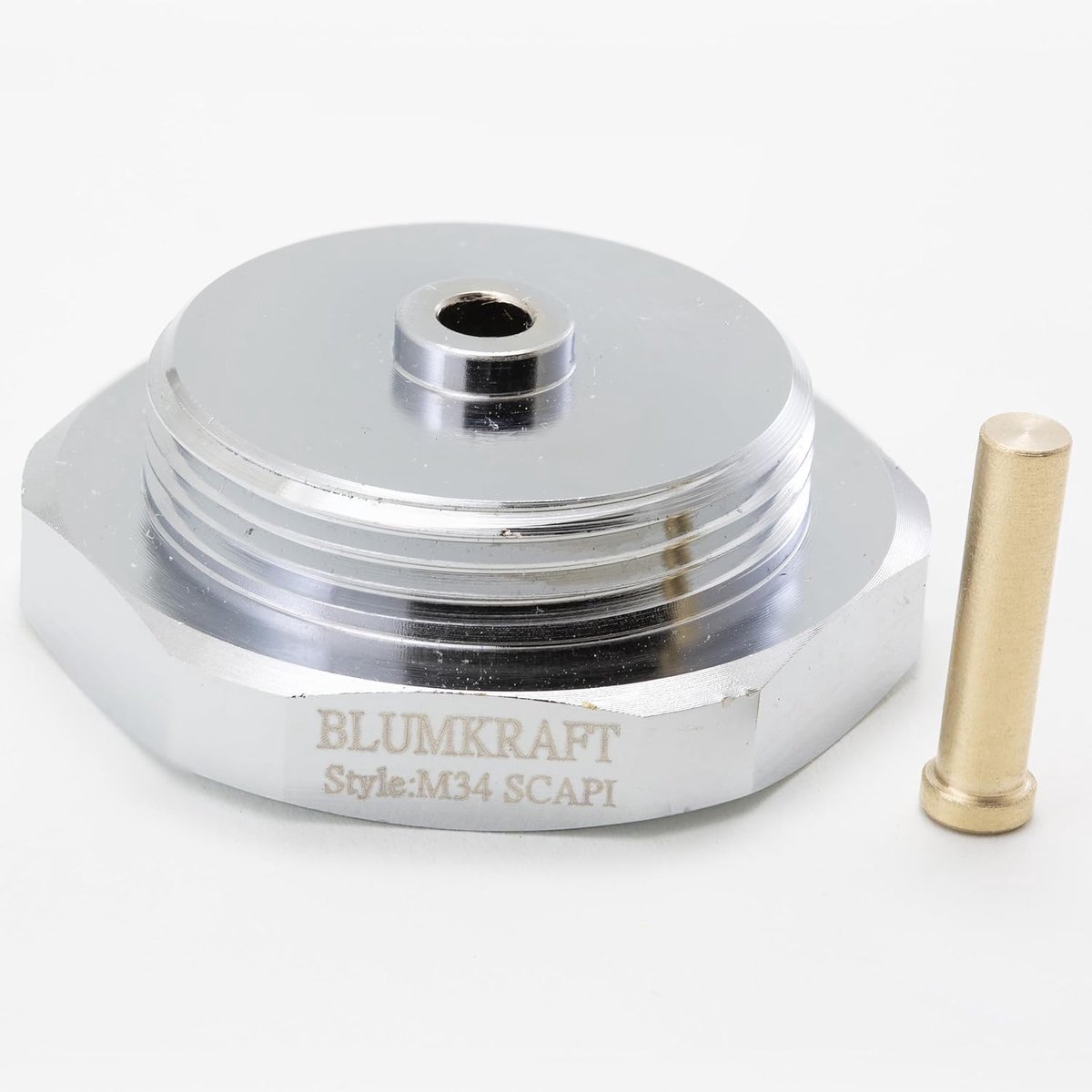 Thijox - Radiatoradapter M34 x 1,5 SCAPI naar M30 x 1,5 voor Thermostaatkop - Metalen Adapter voor Slimme M30 Thermostaten - Geschikt voor Radiatorkle