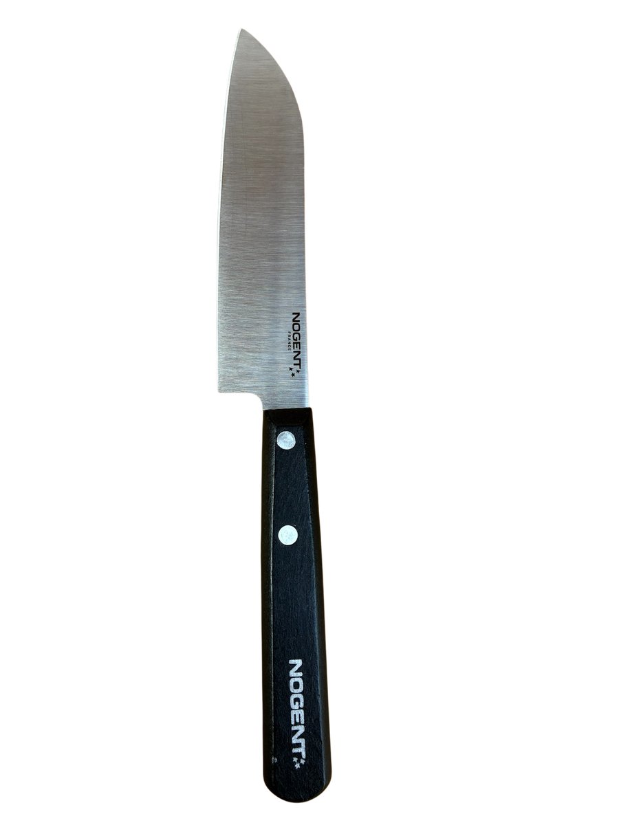 Nogent Iconic mini santokumes - keukenmes 11 cm - zwart houten handvat