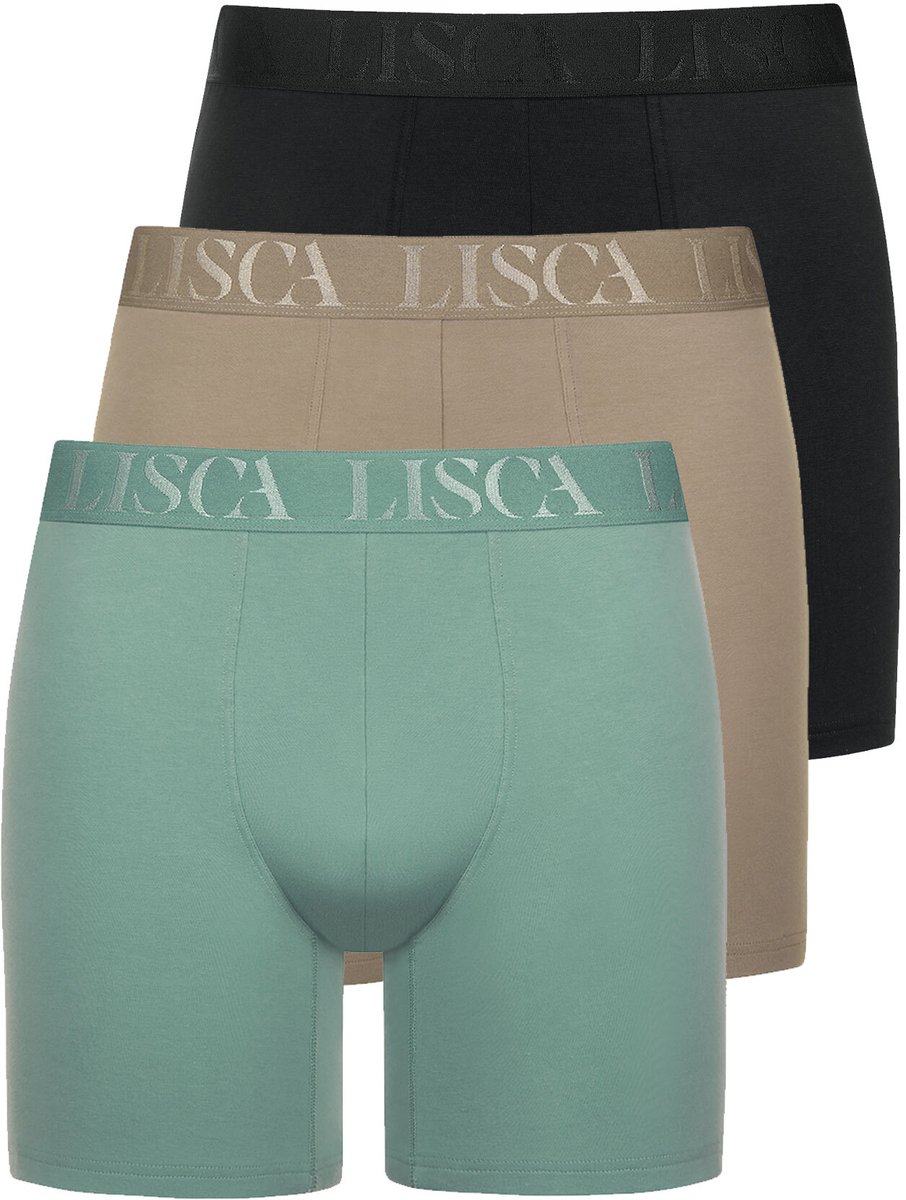 Set van 3 heren lange boxershorts Odysseus