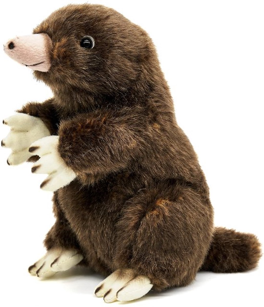 Mol Pluche Dier - Knuffeldier 19 cm Hoog