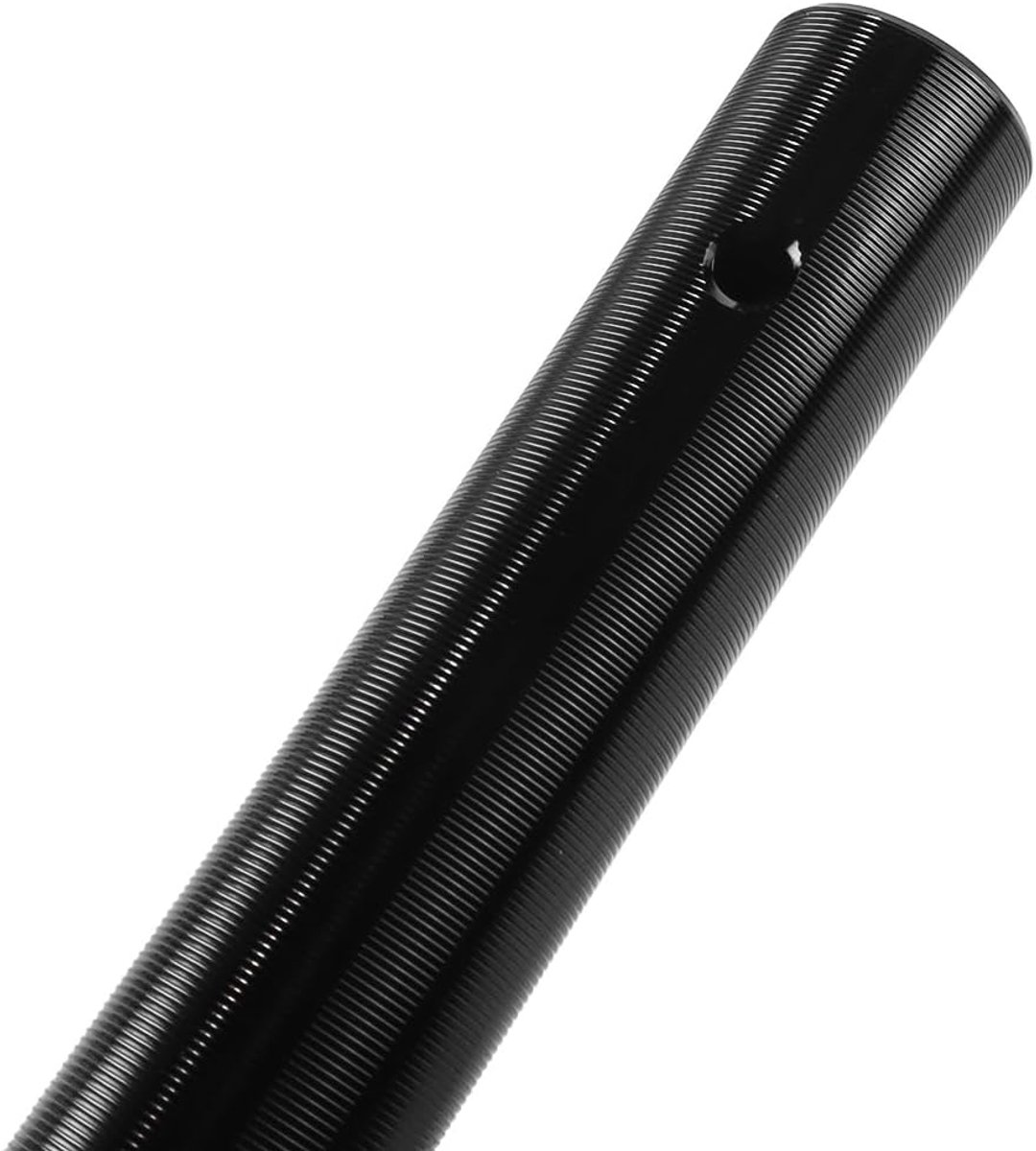 SnelShoppen - Loopfiets Zadelpen 22.2mm Aluminium 6069 Racing 300mm Lengte 6 Graad Achterover Leunen Zwart voor S-Type Fiets