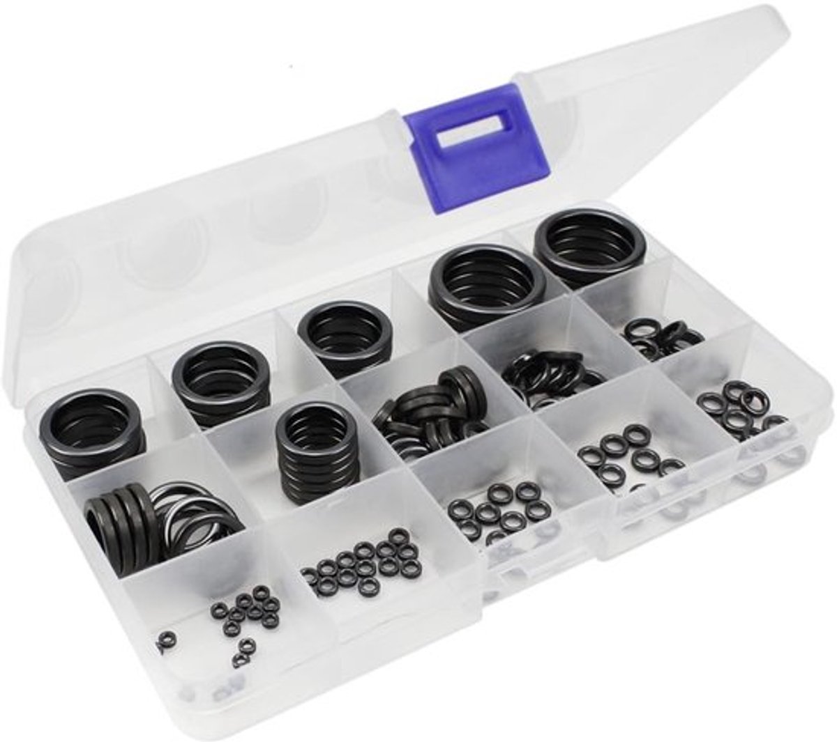 Hengel Reparatie Kit - 160 Stuks - Keramische Gidsen/Ringen - Eenvoudig te Gebruiken - Duurzaam - Voor Zoutwater/Zoetwater - Visring