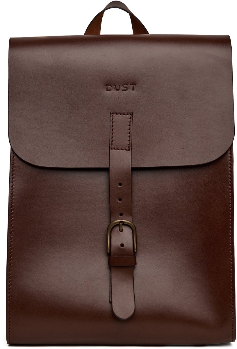 Leather Backpack Dark Brown Oxford Collection