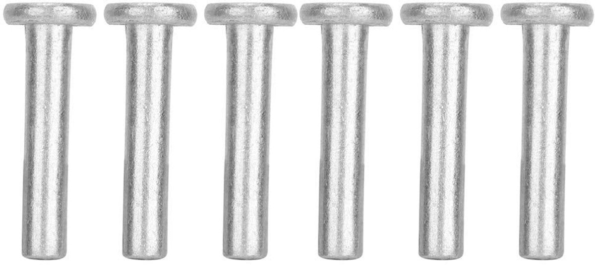 100 M4 platkop aluminium klinknagels conform GB867-normen, met uitstekende mechanische sterkte.