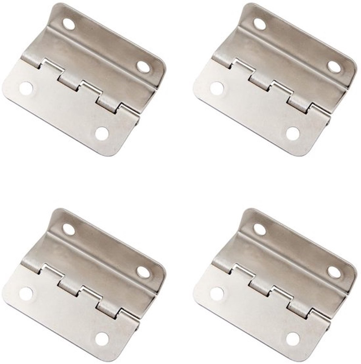 Scharnier 41mm - Drievoudig Vouw Scharnier - Kast Scharnieren - Decoratieve Scharnieren - Hoogwaardig Ijzer - Corrosiebestendig - Kastscharnier