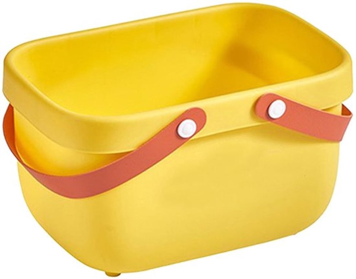 Douche Caddy Draagbaar - Opbergmand met Deksel - Organizer - Handgrepen - Badkamer - Lichtgewicht