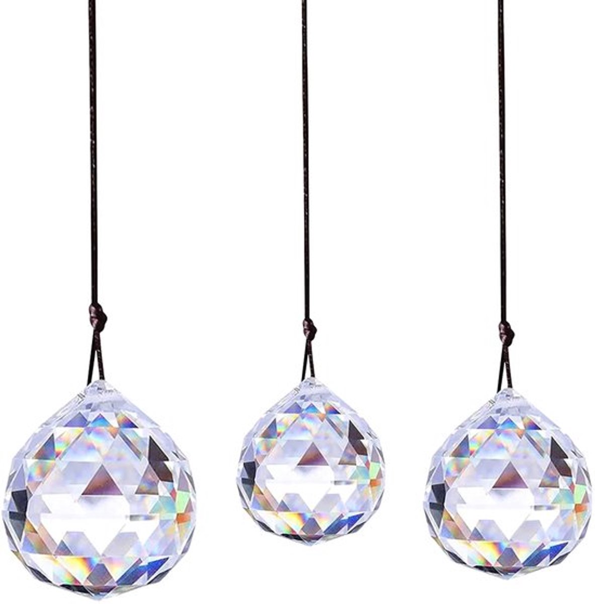 Prisma Hangende Decoratie - Kristallen Hanger - Regenboog Effect - Kroonluchter Decoratie 