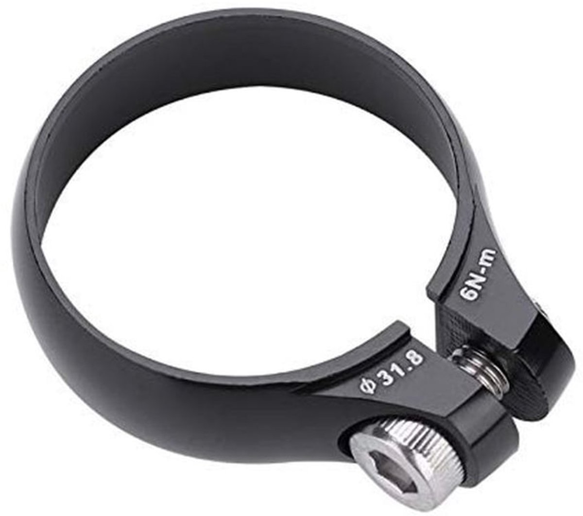 Zadelklem Lichtgewicht - Zadelpenklem 27.2mm/31.8mm - Aluminium Beugel - Eenvoudige Installatie - Geschikt voor Mountainbike/Racefiets - Duurzaam Ontwerp - Zadelklemmen