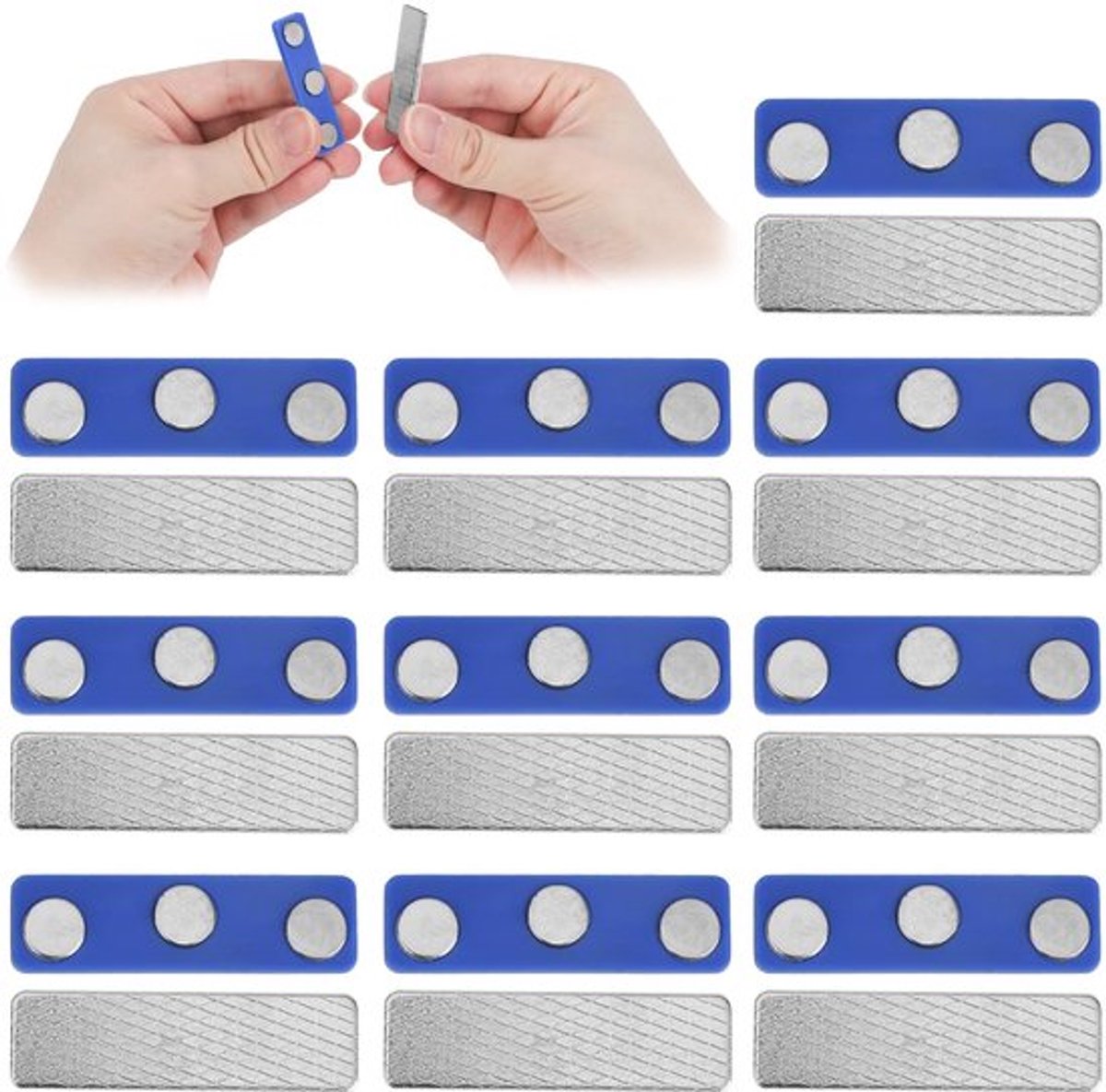 Gordijnmagneten 10 stuks - Magnetische Sluiting - Gordijn Clips - Verduisteringsgordijn Ac