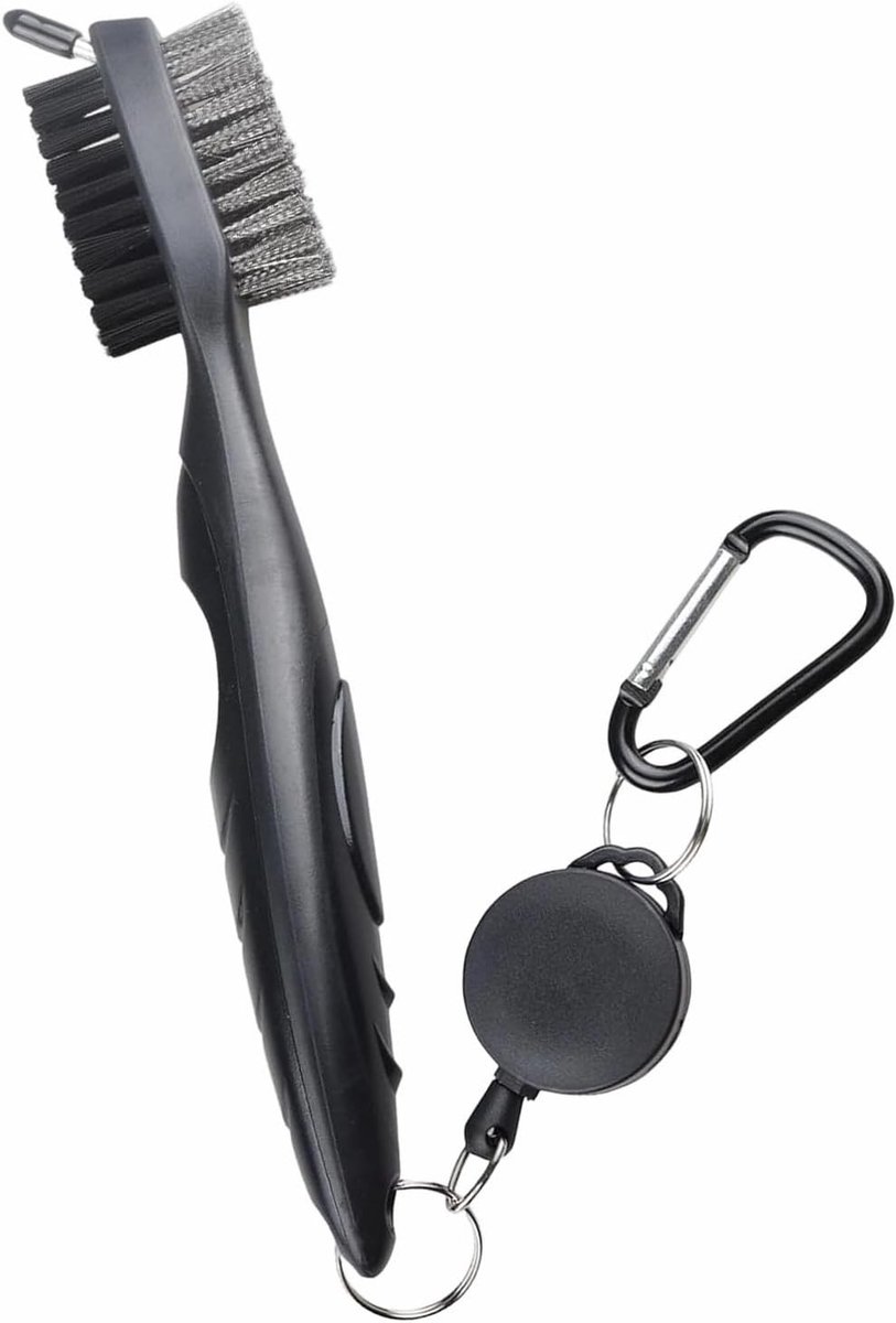 Professionele Golf Club Borstel voor het Reinigen van Golfclubs en Verbeteren van Prestaties - Compact en Lichtgewicht Ontwerp