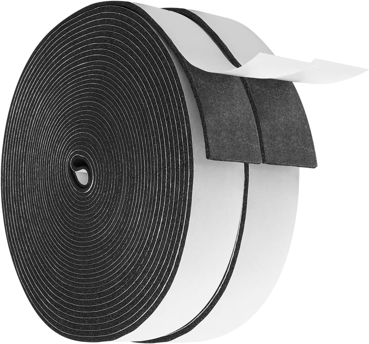 Zelfklevende Sealing Tape van Foam voor Geluiddemping en Stofafdichting - 50mm x 10mm, 2 Rollen voor Deuren en Ramen
