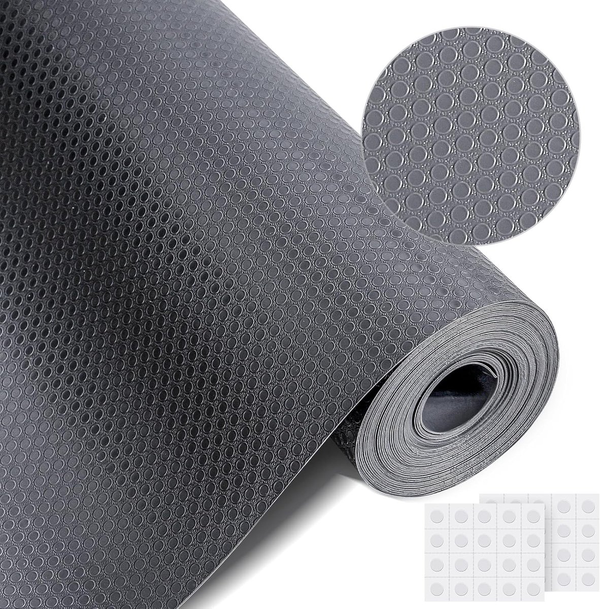 moinkerin Ladevoeringen 45 × 600 cm, 450 g/m² niet-klevende keukenplankvoering, waterdichte en oliebestendige - ShopVlot