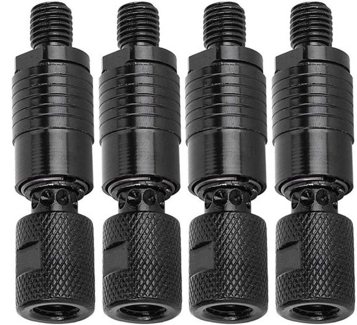 Hengel Pod Connector Quick Release Adapter - Eenvoudige Installatie - Duurzaam en Compact - Zwart of Kleur - Beetverklikkers - Voor Visse...