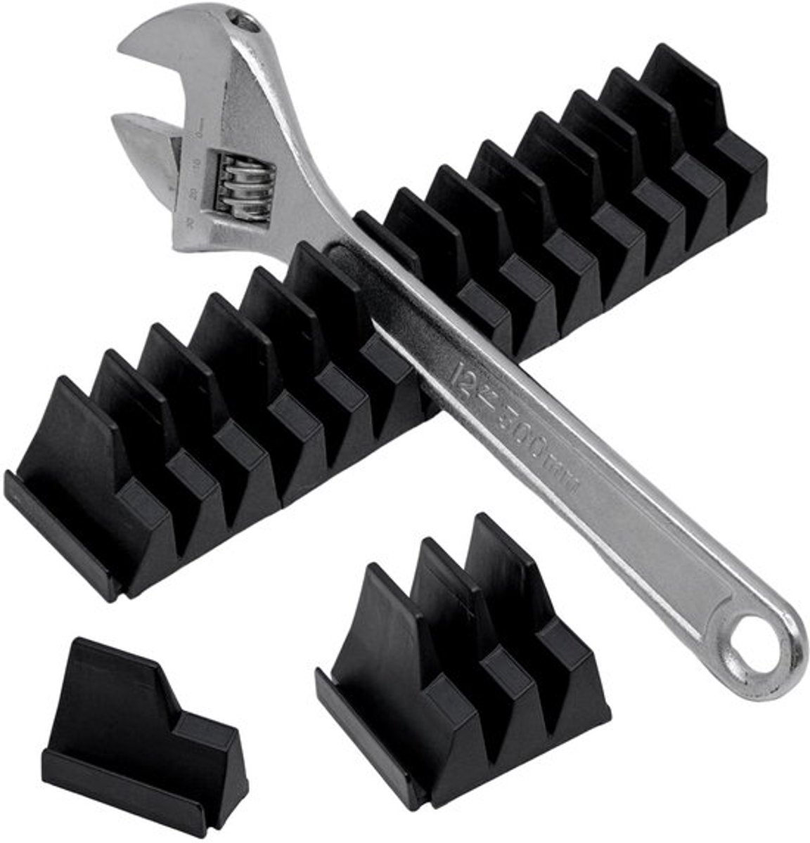 Sleutelorganisator voor 23 Sleutels - Magneet Sleutelhouder - Gereedschapslade Organisator - Professioneel/Do-it-yourself - Overzichtelijk/Handig - Schuifbestendig - Gereedschapsorganizer