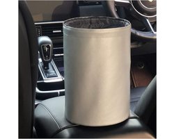 Auto Afvalbak - Opvouwbare Opberger - Auto Interieur - Waterdicht Lekvrij - 16x22cm - Zwart
