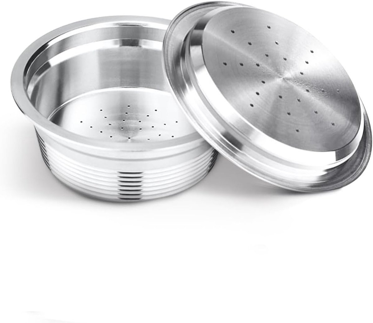 Herbruikbare metalen koffiecapsules en filterpods voor Lavazza A Modo Mio Jolie - Duurzaam en milieuvriendelijk koffiezetten met RVS kwaliteit