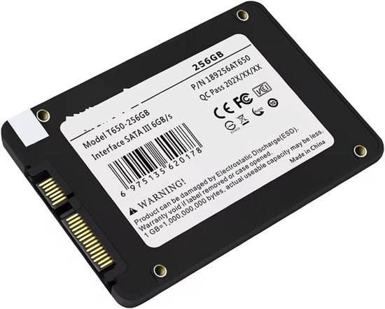 Interne SSD - Harde schijf - Opslag uitbreiden - SATA III Interface - 2.5 inch - Niet gespecificeerd — afbeelding 2