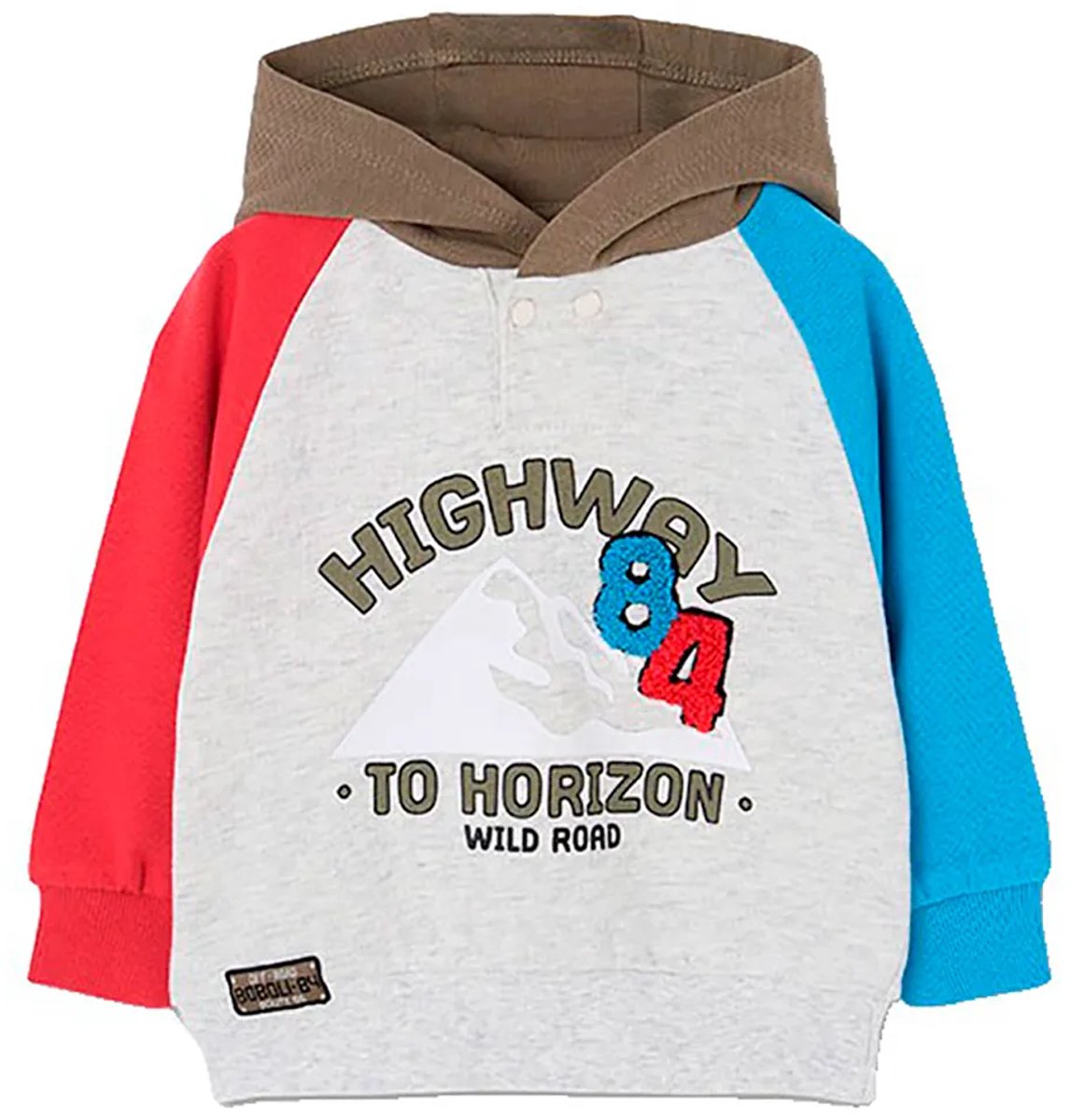 Boboli 544081 Hoodie Wit 4 Years Jongen