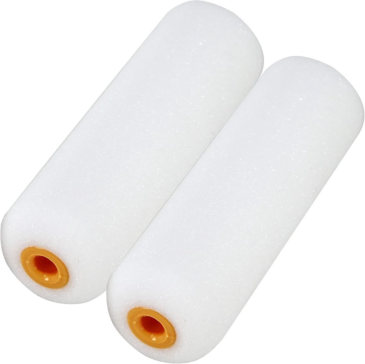 Mini Roller Vulling - Schuim - Pack of 2 - Voor Glans- en Emulsieverf - Geschikt voor Mini en Radiator Rollers