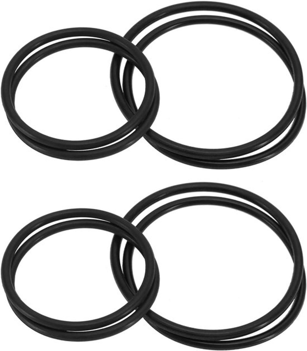 Fietsmontagebanden Rubber O-Ring Elastische Bandenset voor Sportfietsen - Set van 12 Stuks