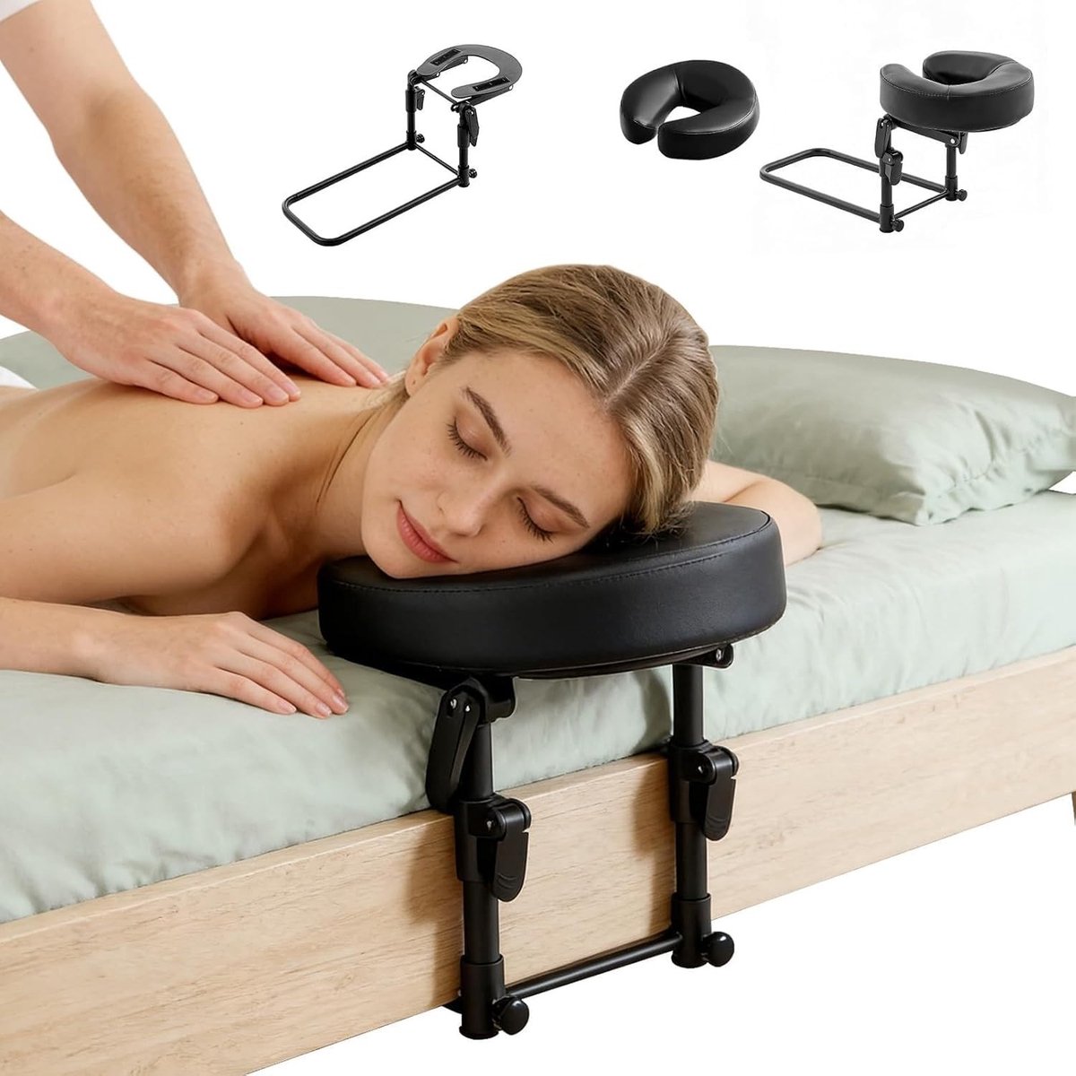 Massageapparaat Houder - 27 x 45 cm - Verstelbare Bedstandaard voor Massagekussen