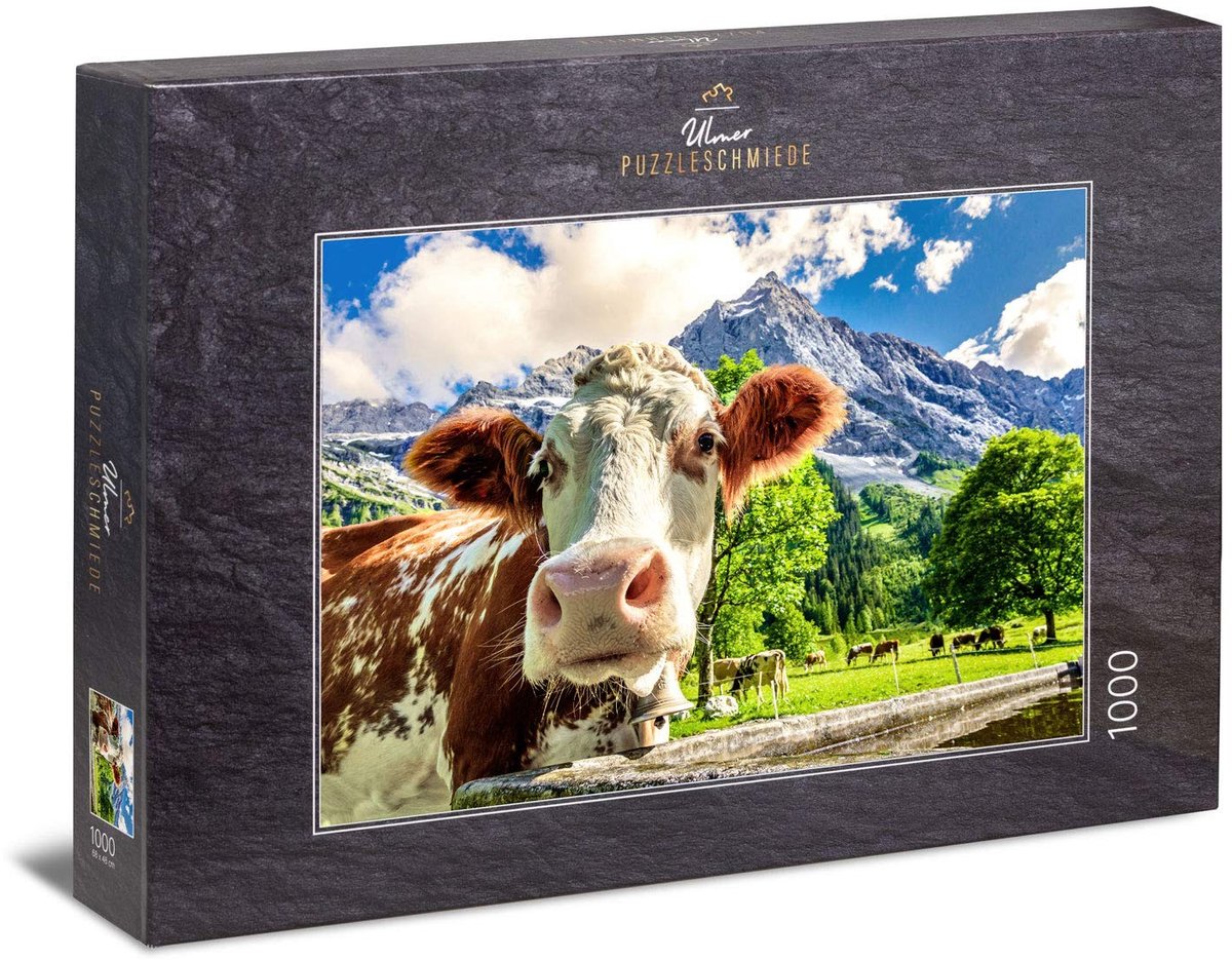 Solidchoice - Puzzel Droom-koe-Lisse - 1000 Delen