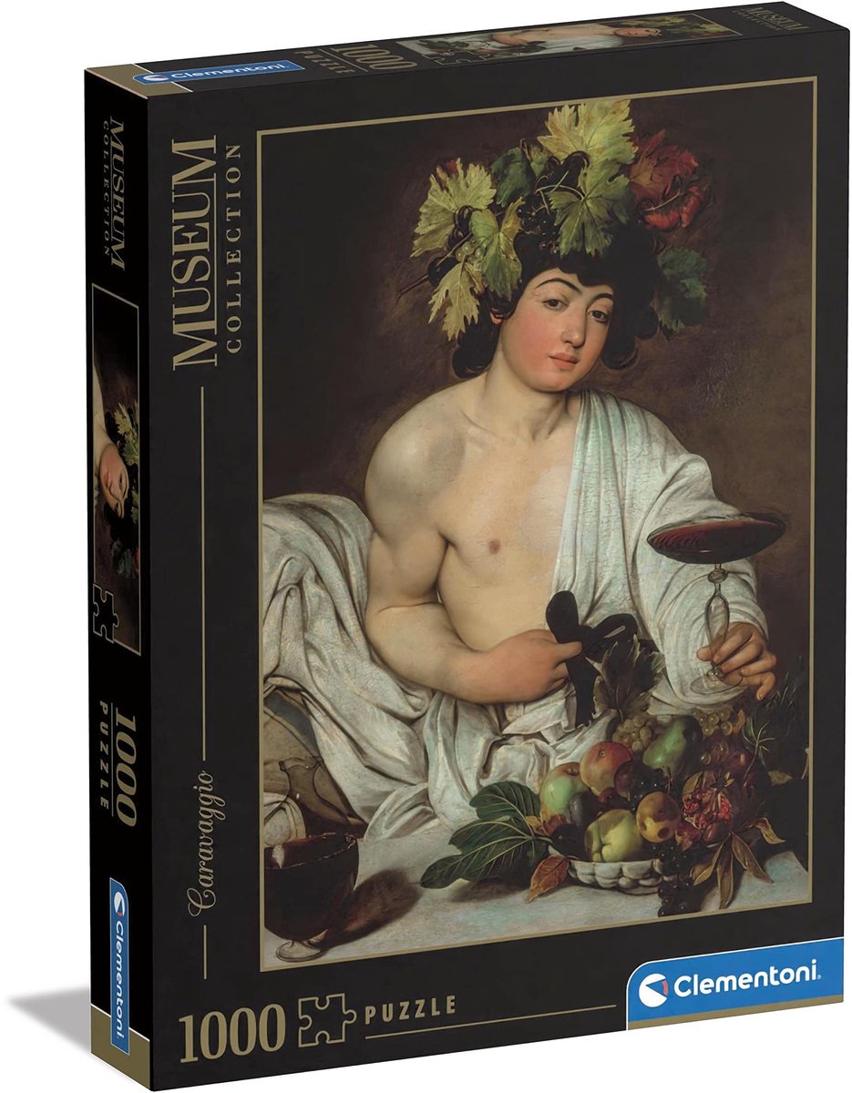 Solidchoice - Museum Collectie Puzzel Caravaggio Bacchus van 1000 Stukken