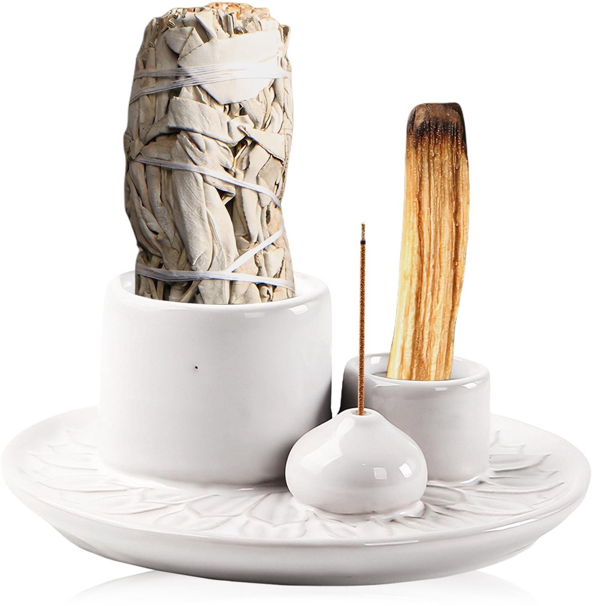 Solidchoice - Palo Santo Wierook Kom voor Yoga en Meditatie