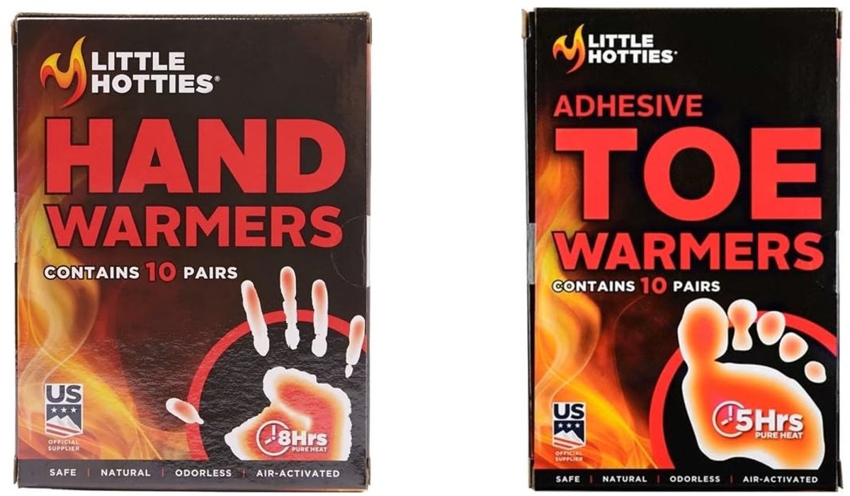 Solidchoice - Hand- en Voetwarmers Set van 20