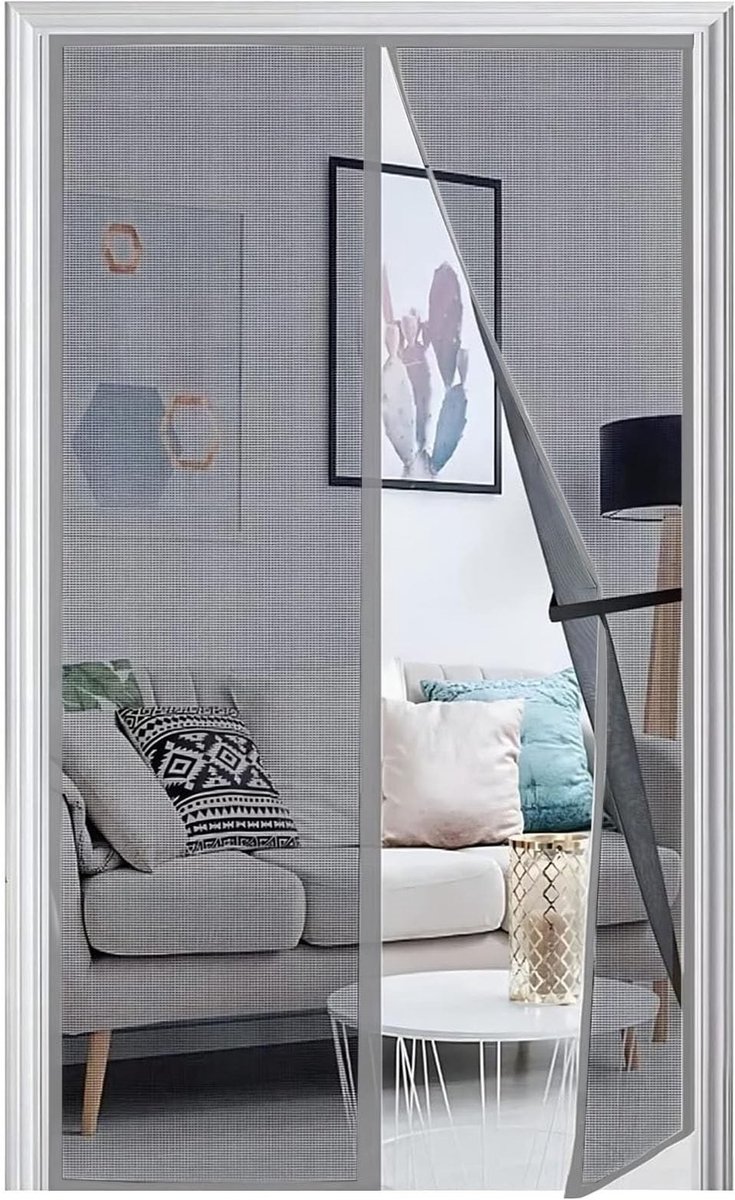 Solidchoice - Insectenwerende Magnetische Vliegenraam voor Deuren