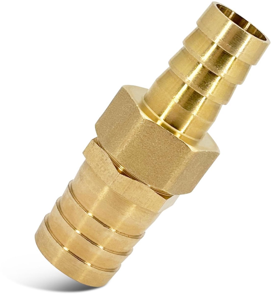 Solidchoice - Messing Slangverbinder 1 inch naar 3/4 inch Reducer